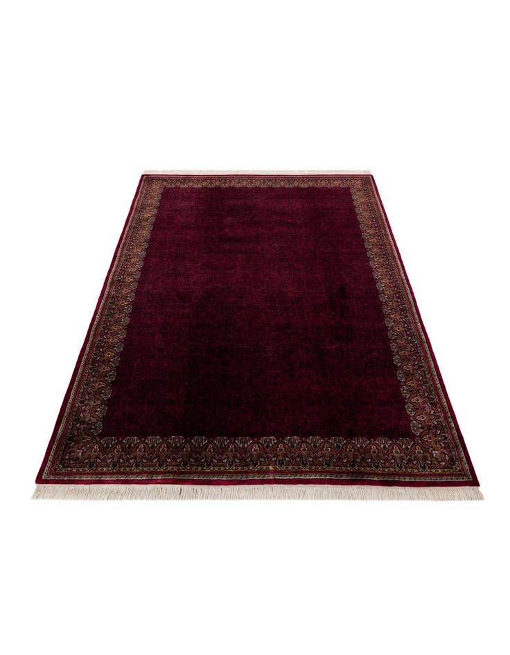 Detail image of 6' 9 x 9' 8 Hand Knotted Mahal Oriental Wool Rug