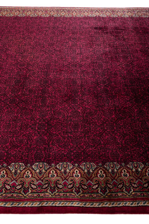 Detail image of 6' 9 x 9' 8 Hand Knotted Mahal Oriental Wool Rug