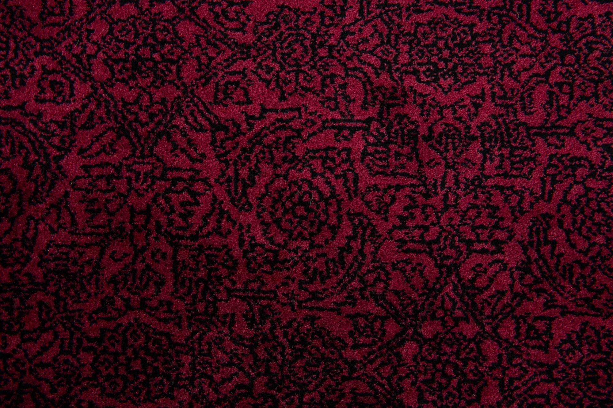 6' 9 x 9' 8 Hand Knotted Mahal Oriental Wool Rug