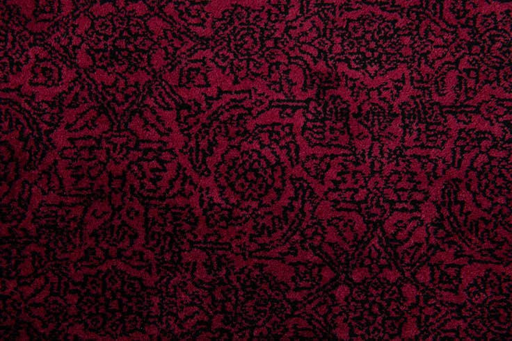 Detail image of 6' 9 x 9' 8 Hand Knotted Mahal Oriental Wool Rug