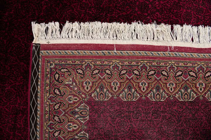 6' 9 x 9' 8 Hand Knotted Mahal Oriental Wool Rug