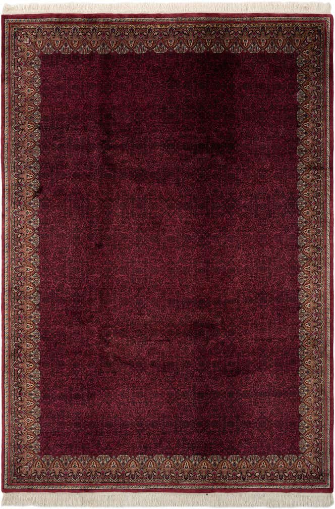 6' 9 x 9' 8 Hand Knotted Mahal Oriental Wool Rug
