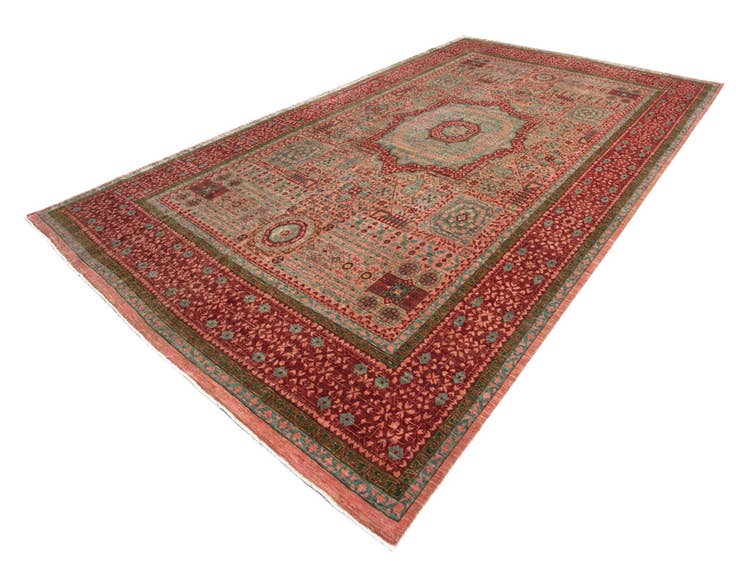 Detail image of 9' 9 x 13' 6 Mamluk Wool Rug