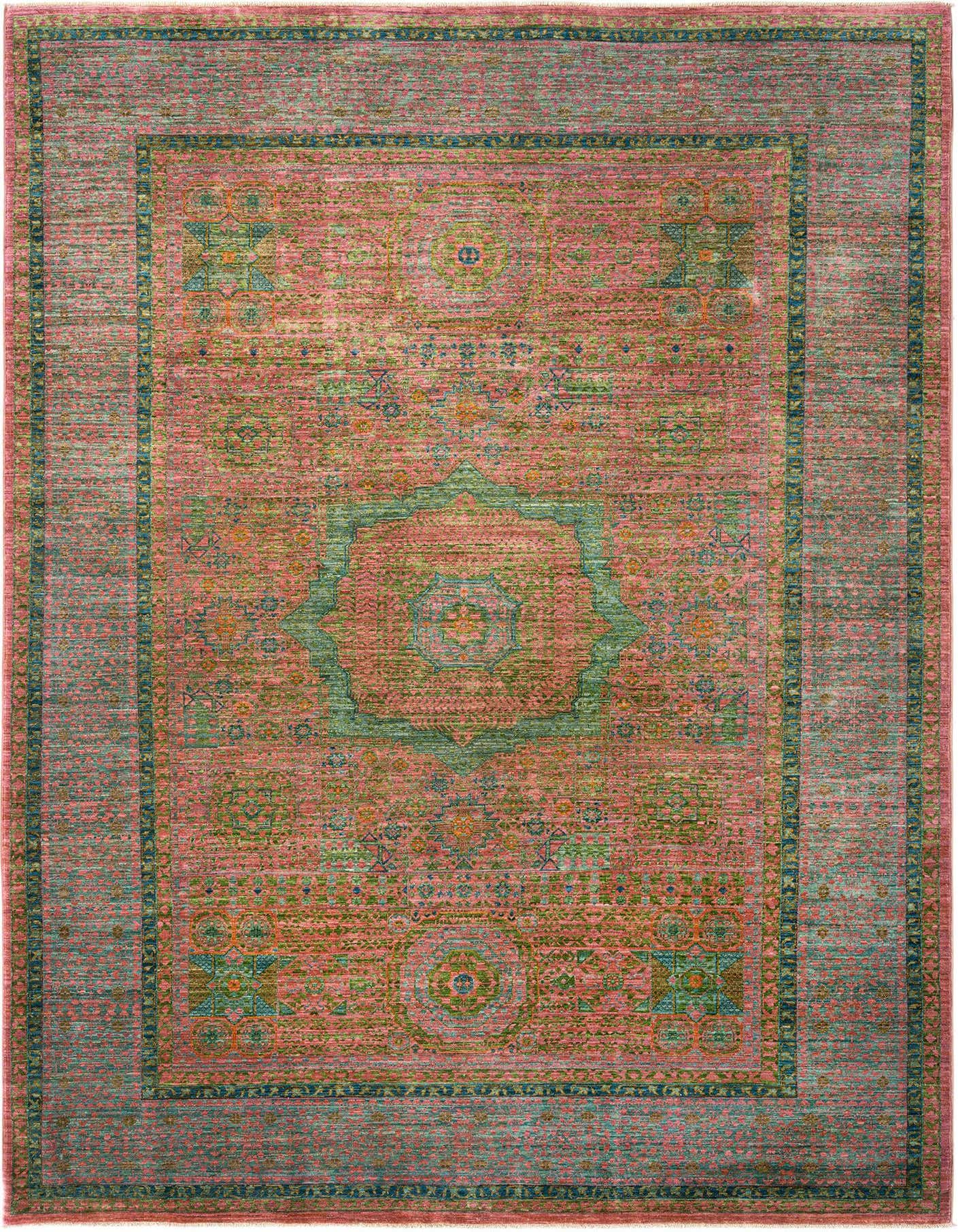 6' 6 x 9' 5 Mamluk Wool Rug