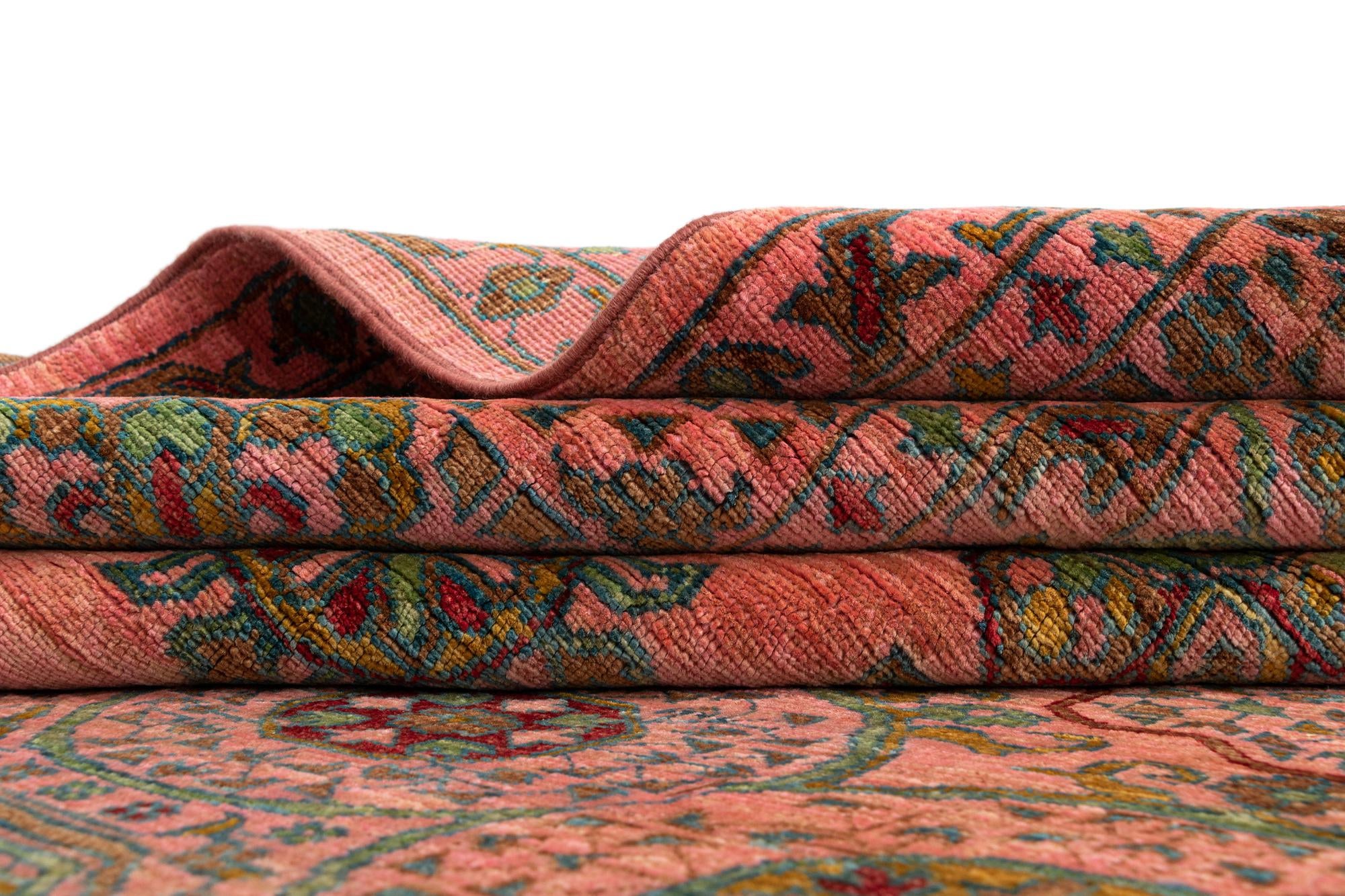 6' 11 x 9' 5 Mamluk Wool Rug