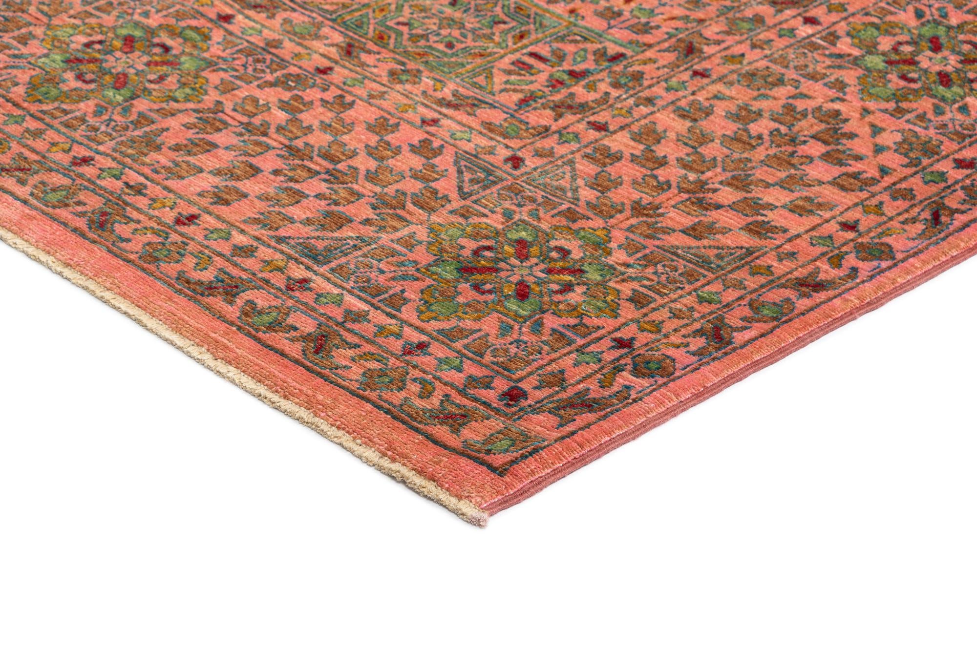 6' 11 x 9' 5 Mamluk Wool Rug