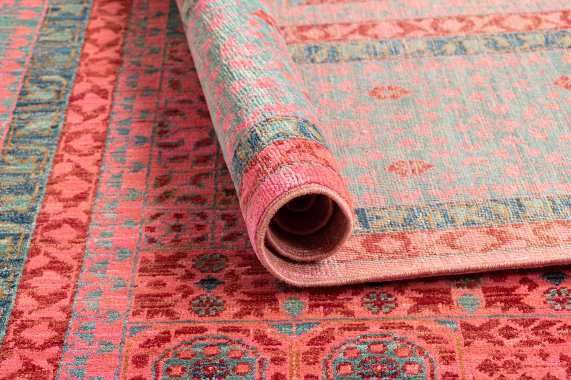 6' 11 x 9' 9 Mamluk Wool Rug