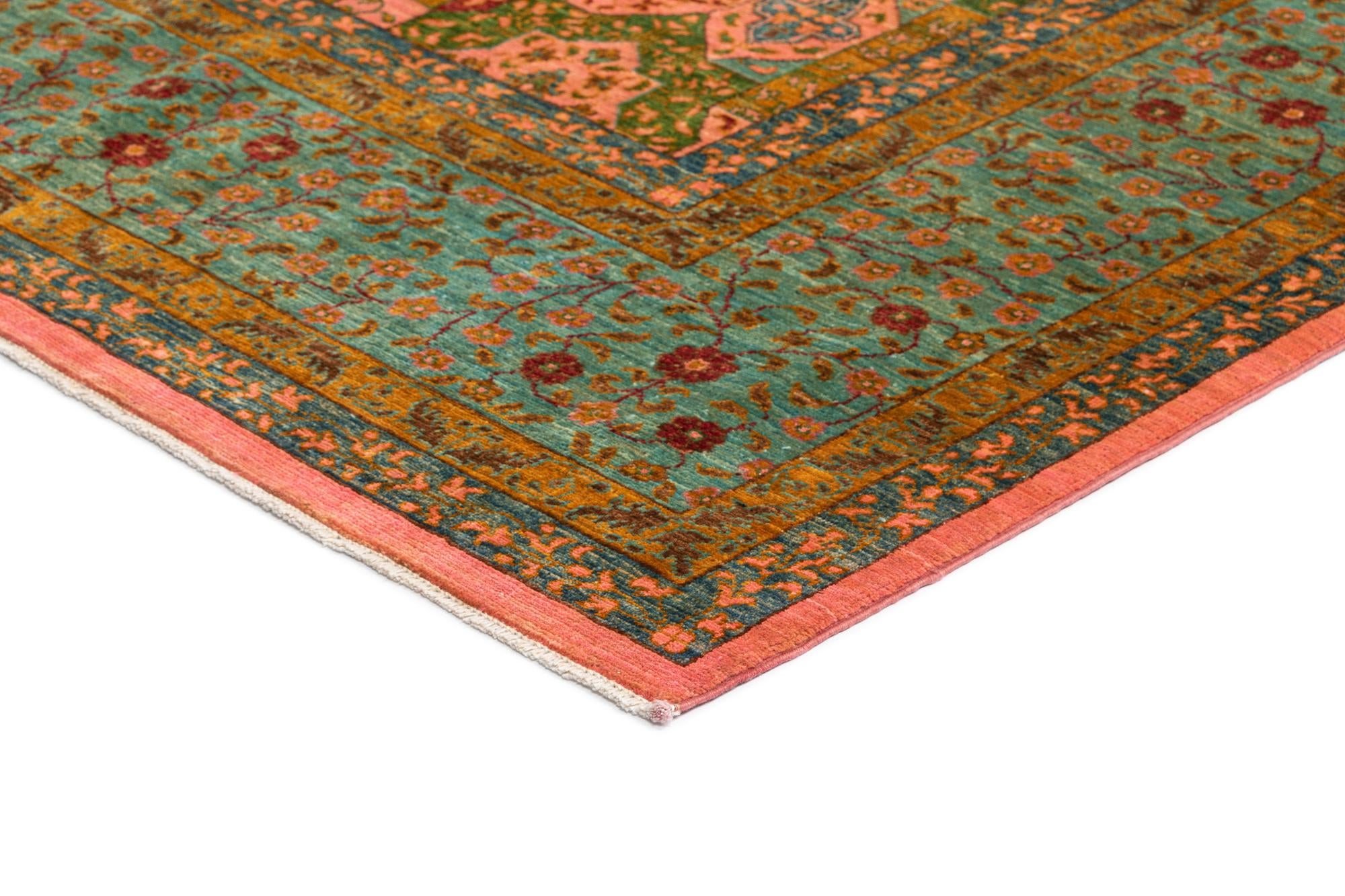 6' 8 x 9' 10 Mamluk Wool Rug