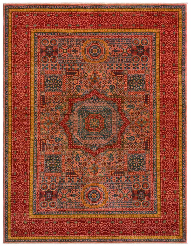 Detail image of 4' 10 x 6' 6 Mamluk Rug