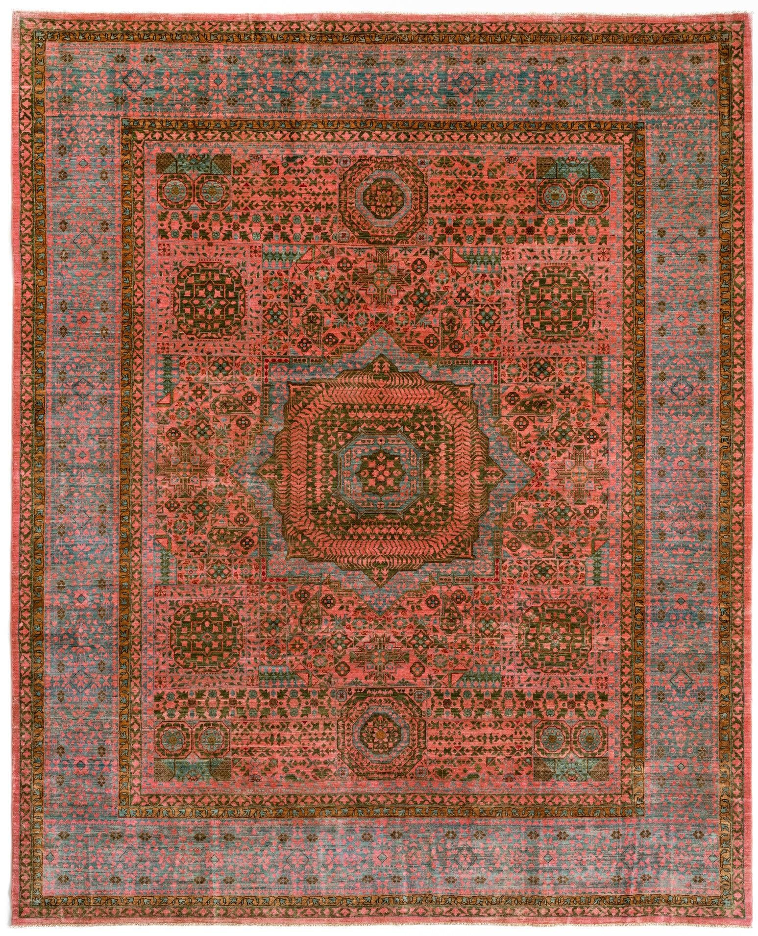 8' x 10' Mamluk Wool Rug