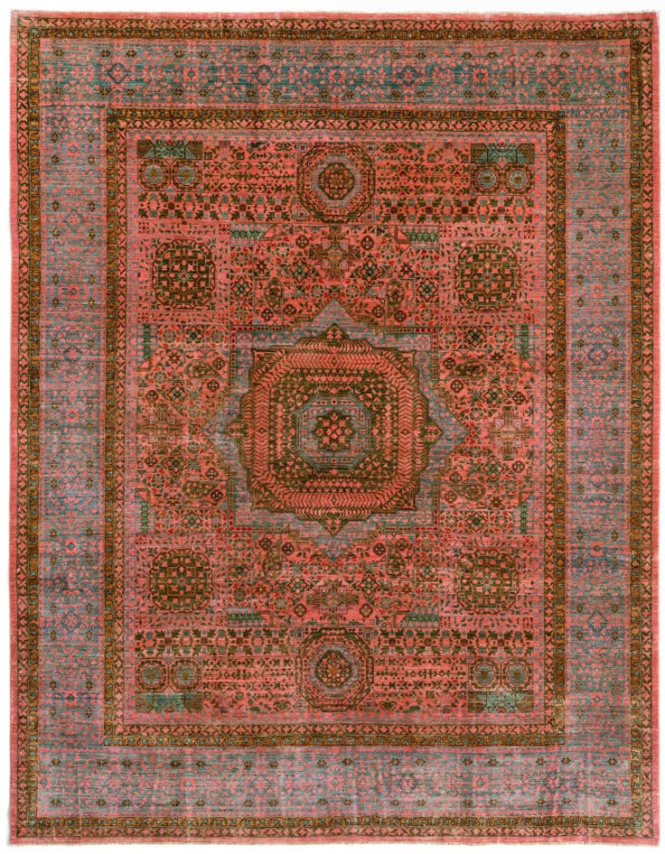 Detail image of 8' x 10' Mamluk Wool Rug