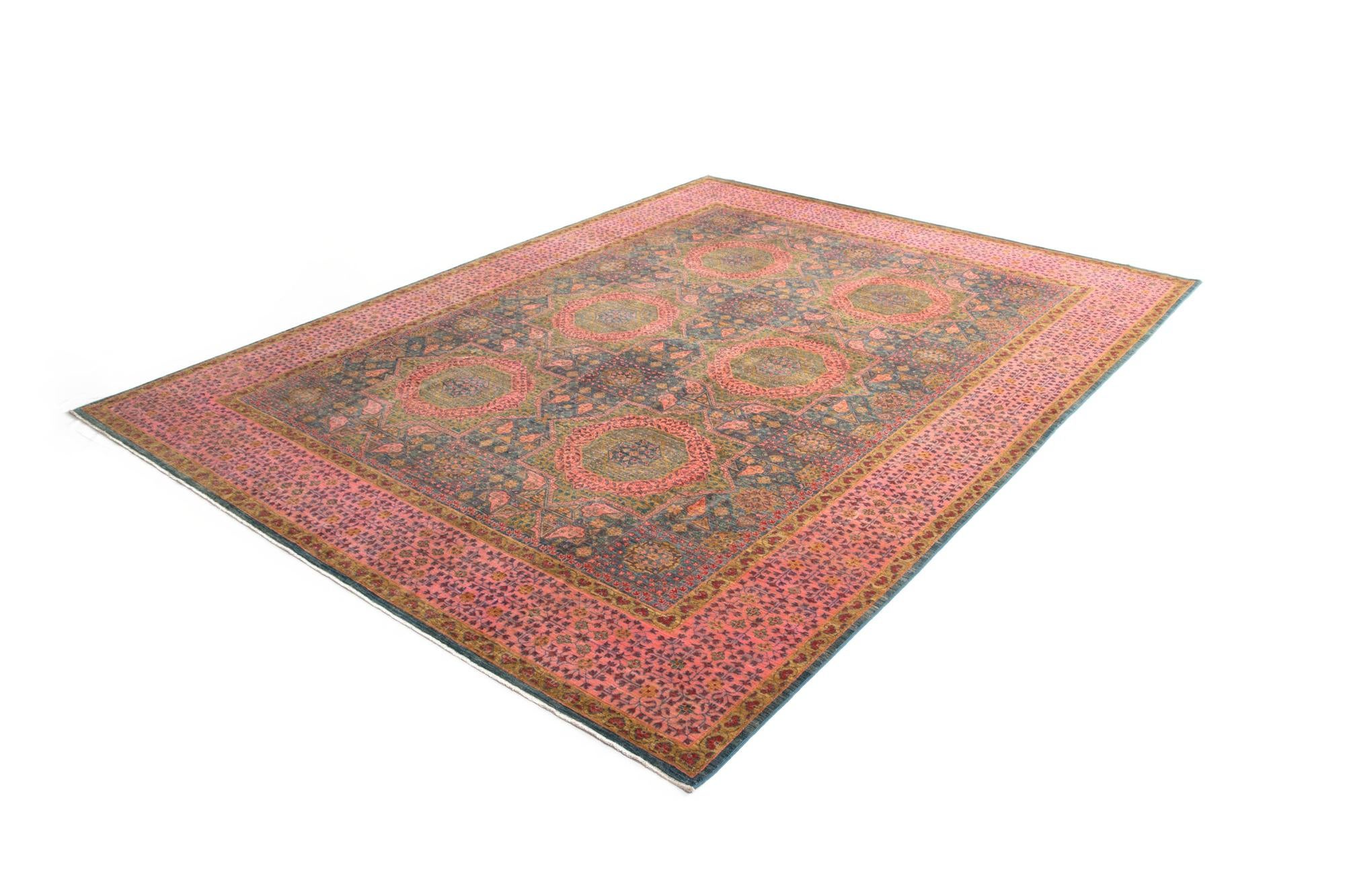 8' 10 x 11' 5 Mamluk Wool Rug
