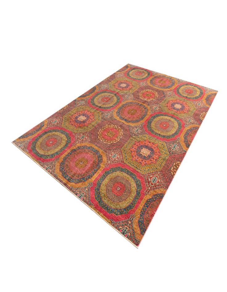 Detail image of 7' 11 x 11' 5 Mamluk Wool Rug