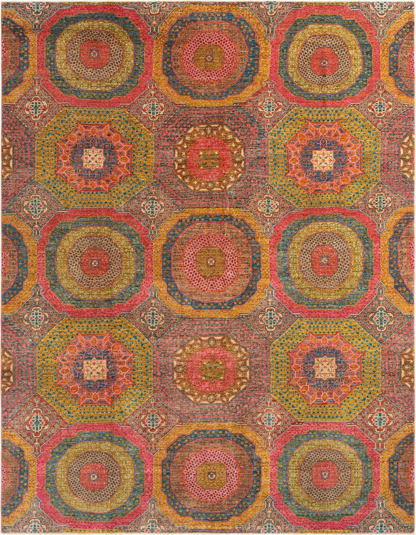 7' 11 x 11' 5 Mamluk Wool Rug