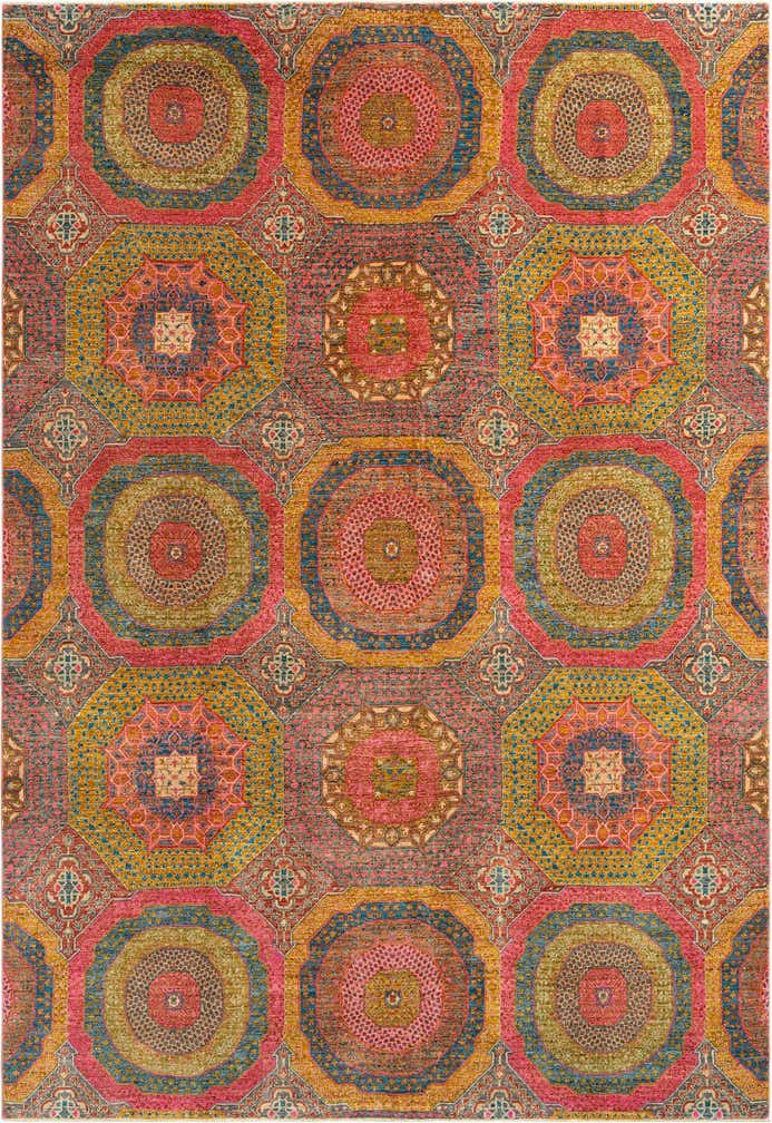 7' 11 x 11' 5 Mamluk Wool Rug