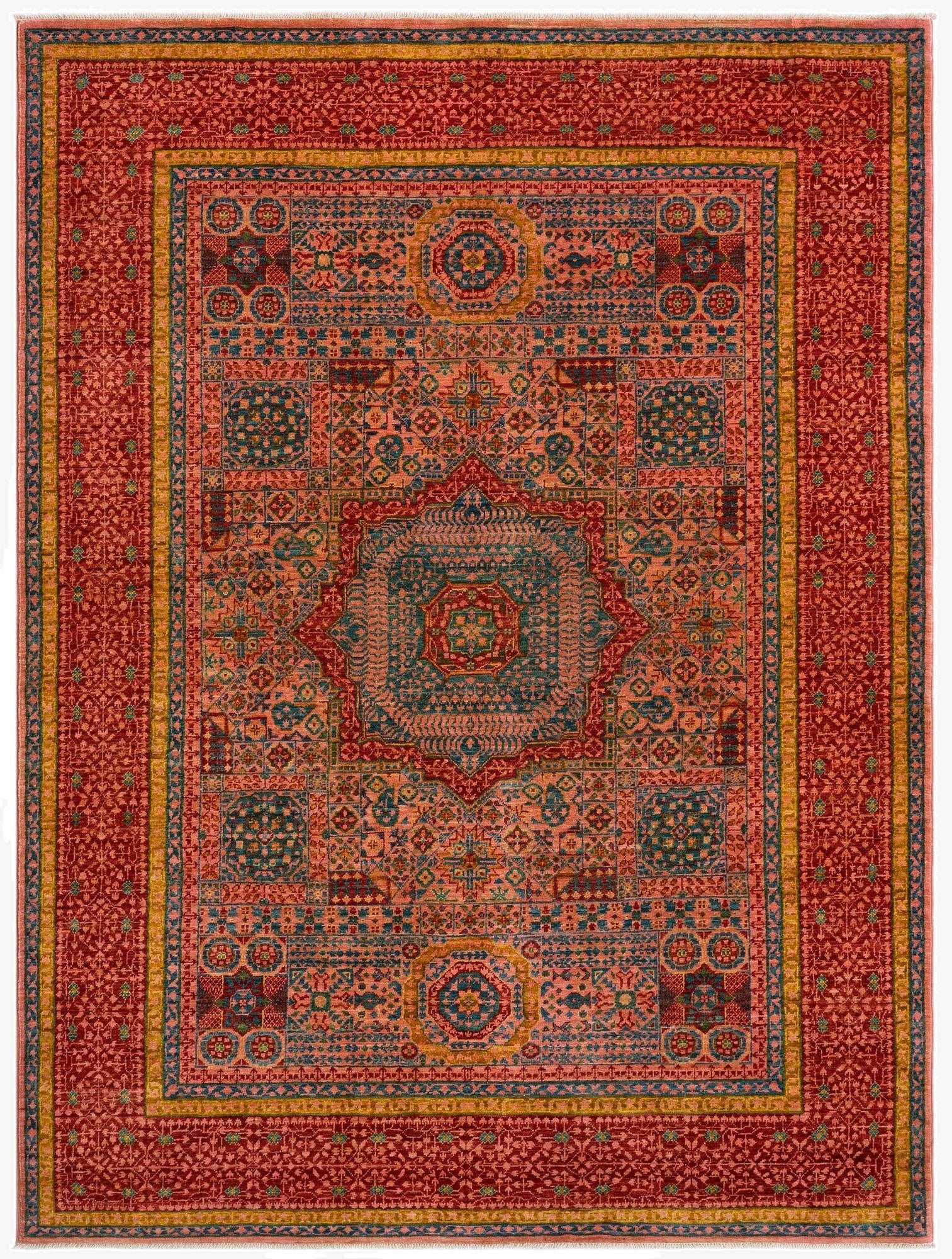 4' 10 x 6' 6 Mamluk Rug
