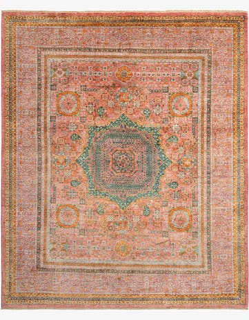 8' 1 x 9' 10 Hand Knotted Mamluk Rug