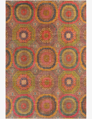 7' 11 x 11' 5 Mamluk Wool Rug