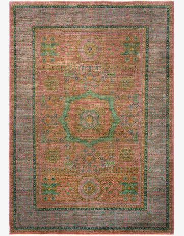 6' 6 x 9' 5 Mamluk Wool Rug