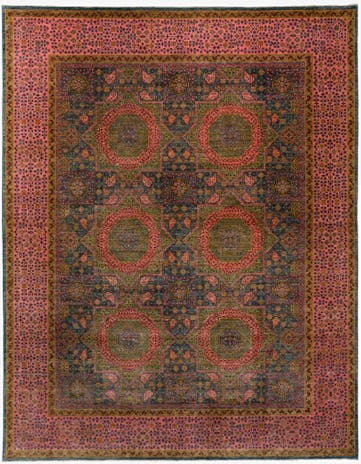 8' 10 x 11' 5 Mamluk Wool Rug