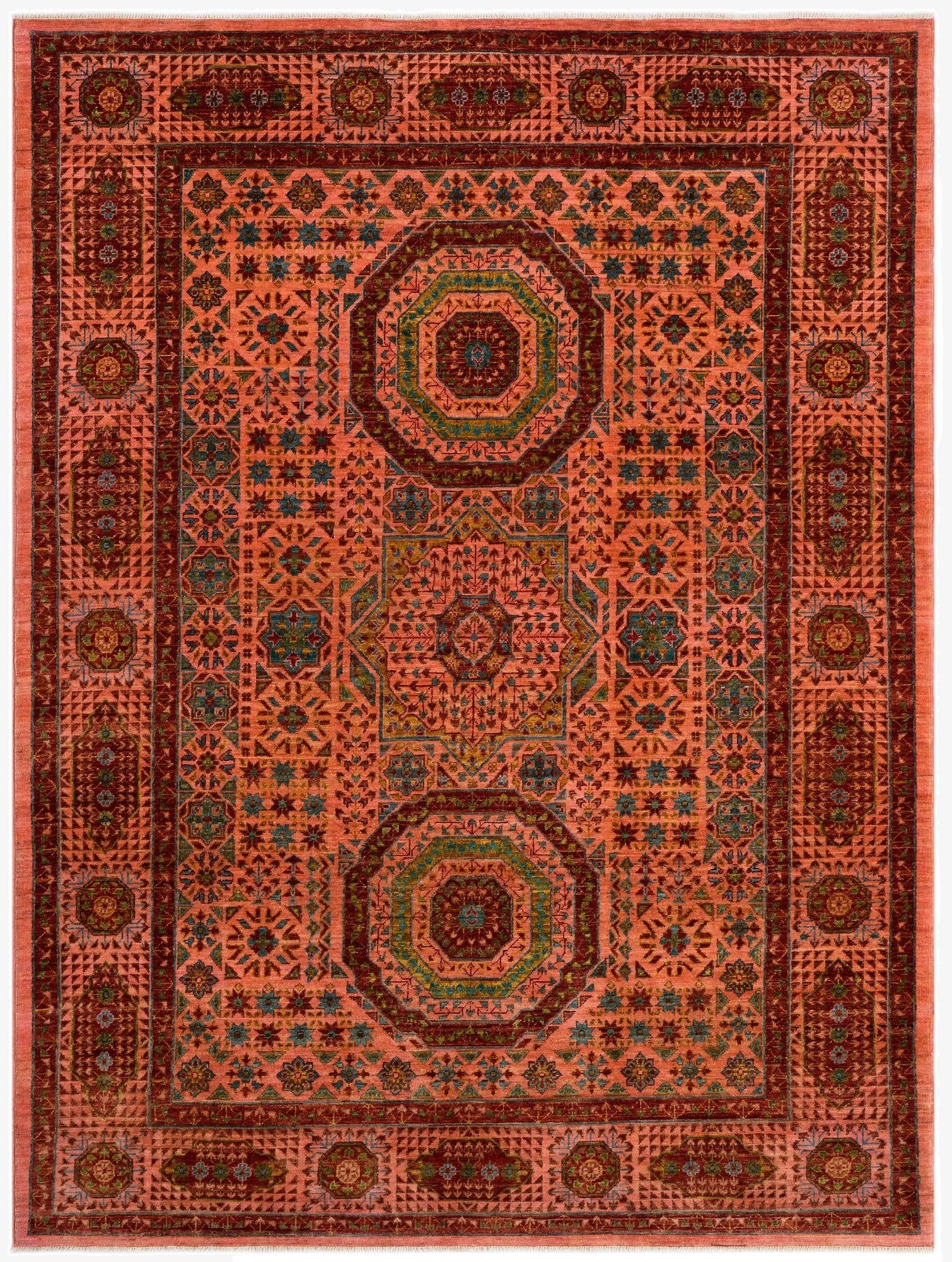 5' x 6' 8 Mamluk Rug