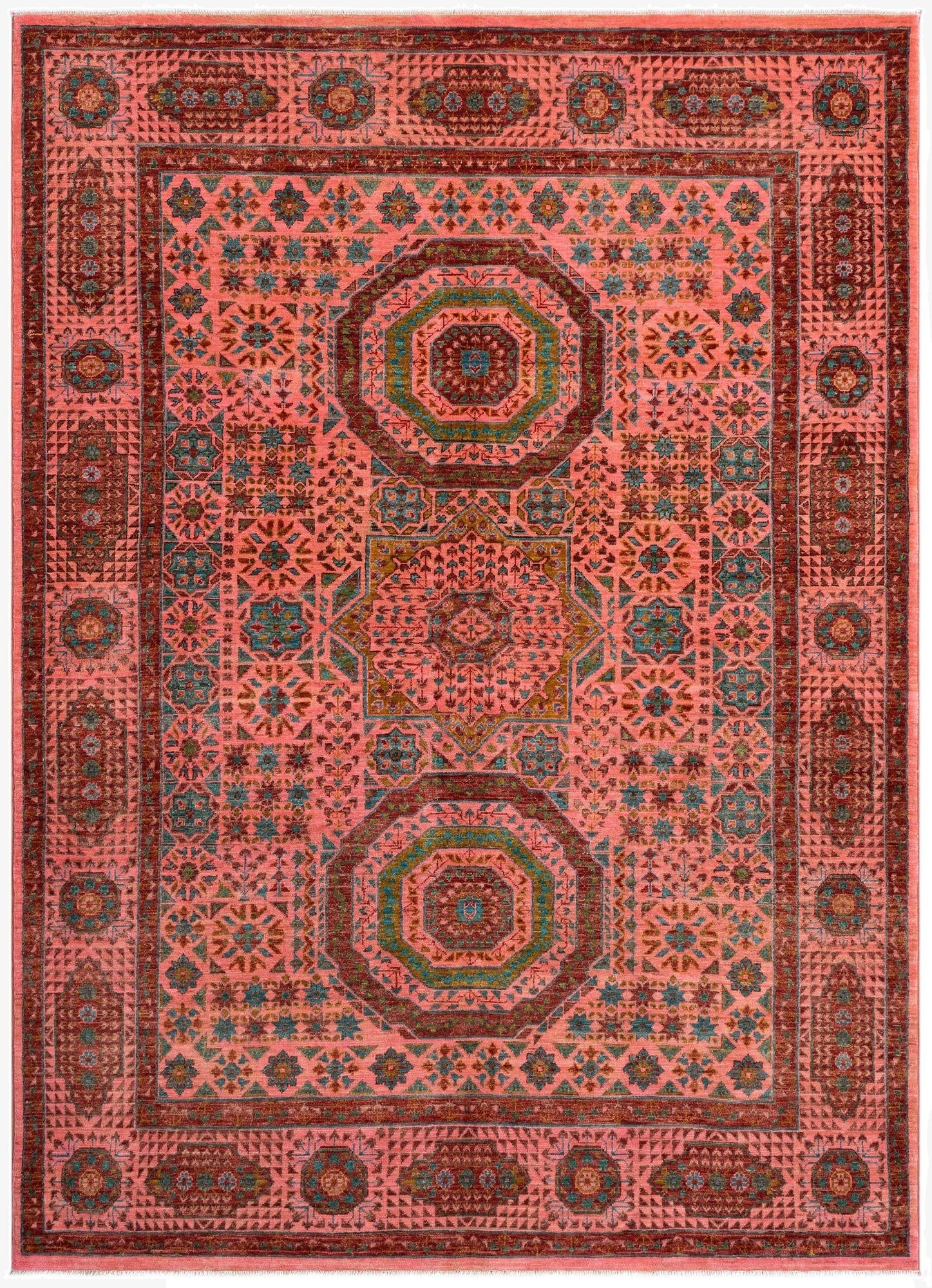 4' 11 x 6' 8 Mamluk Rug