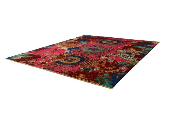Detail image of 8' 3 x 9' 9 Hand Knotted Mamluk Ziegler Rug