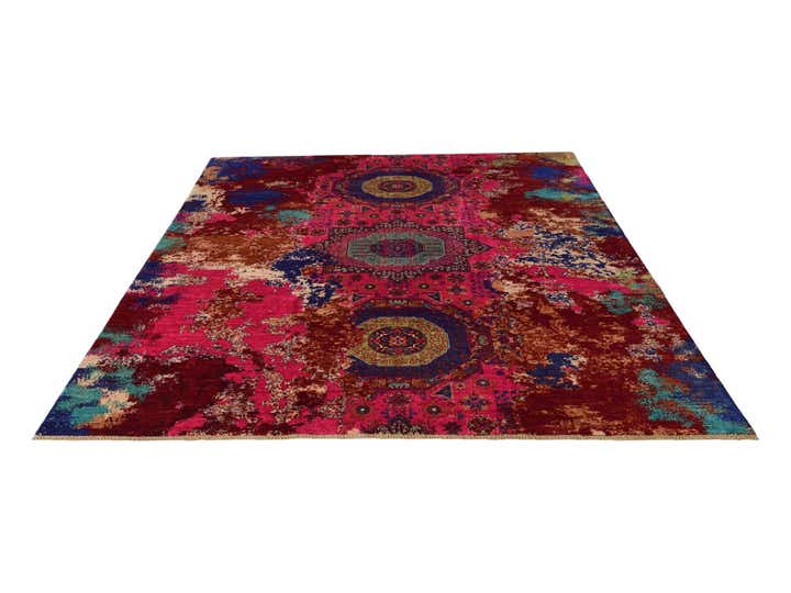 8' 3 x 9' 9 Hand Knotted Mamluk Ziegler Rug