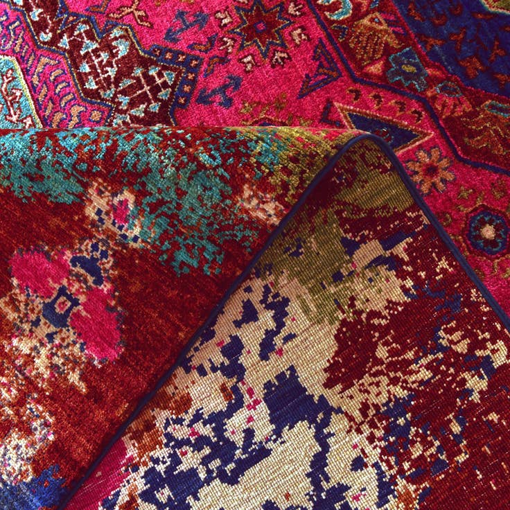 Detail image of 8' 3 x 9' 9 Hand Knotted Mamluk Ziegler Rug