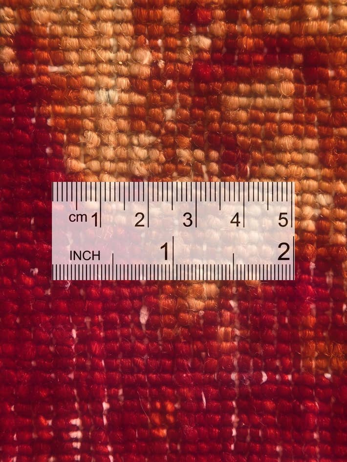Detail image of 8' 3 x 9' 9 Hand Knotted Mamluk Ziegler Rug