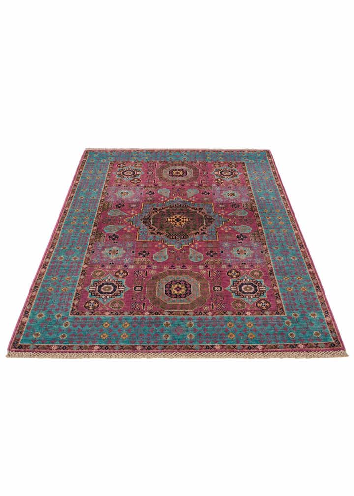3' 5 x 5' 1 Hand Knotted Mamluk Ziegler Rug