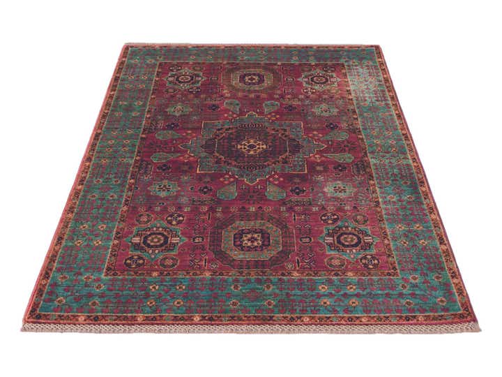 3' 5 x 5' 1 Hand Knotted Mamluk Ziegler Rug