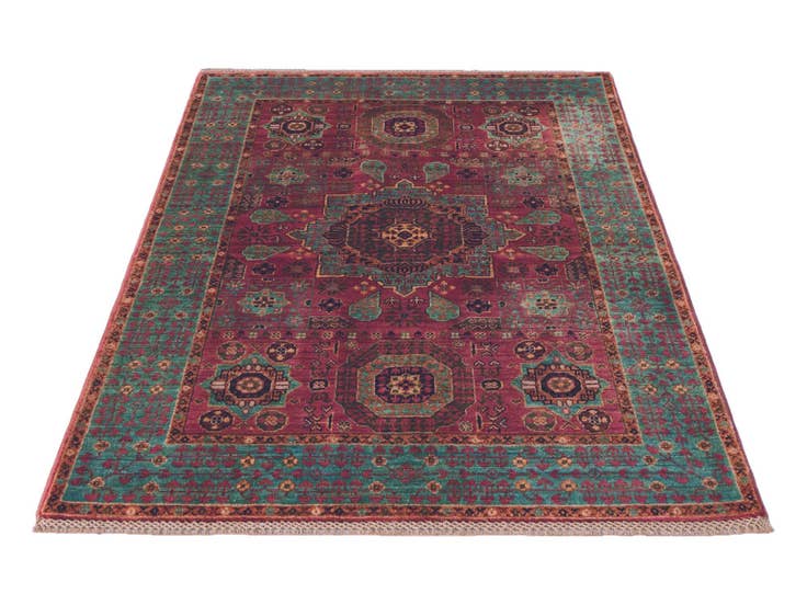 Detail image of 3' 5 x 5' 1 Hand Knotted Mamluk Ziegler Rug