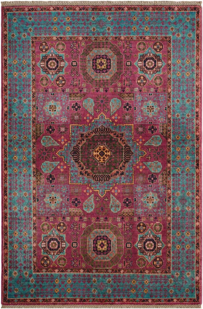 3' 5 x 5' 1 Hand Knotted Mamluk Ziegler Rug