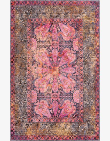 Pink Washable Mangata Rug