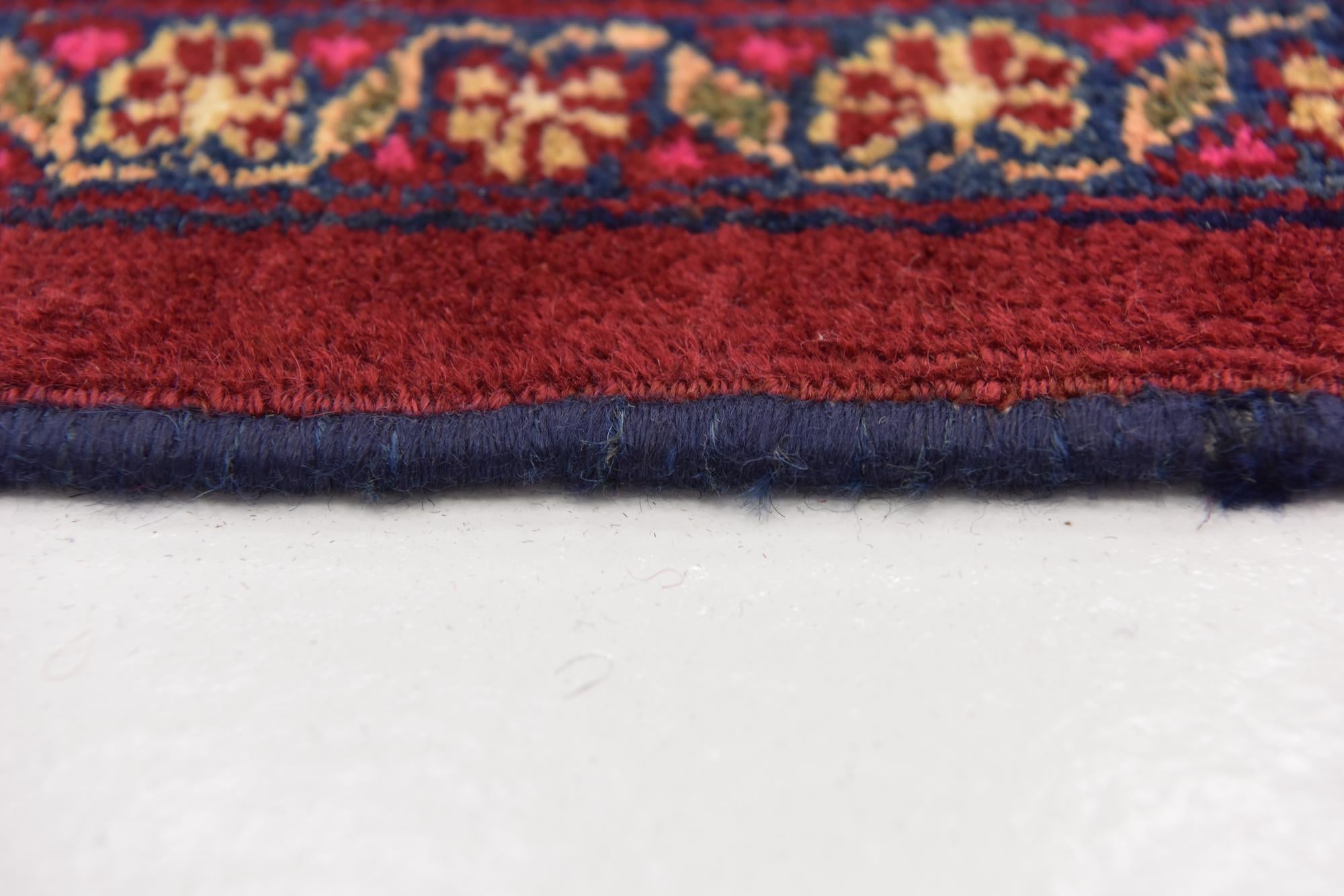 8' 10 x 11' Hand Knotted Mashad Persian Wool Rug