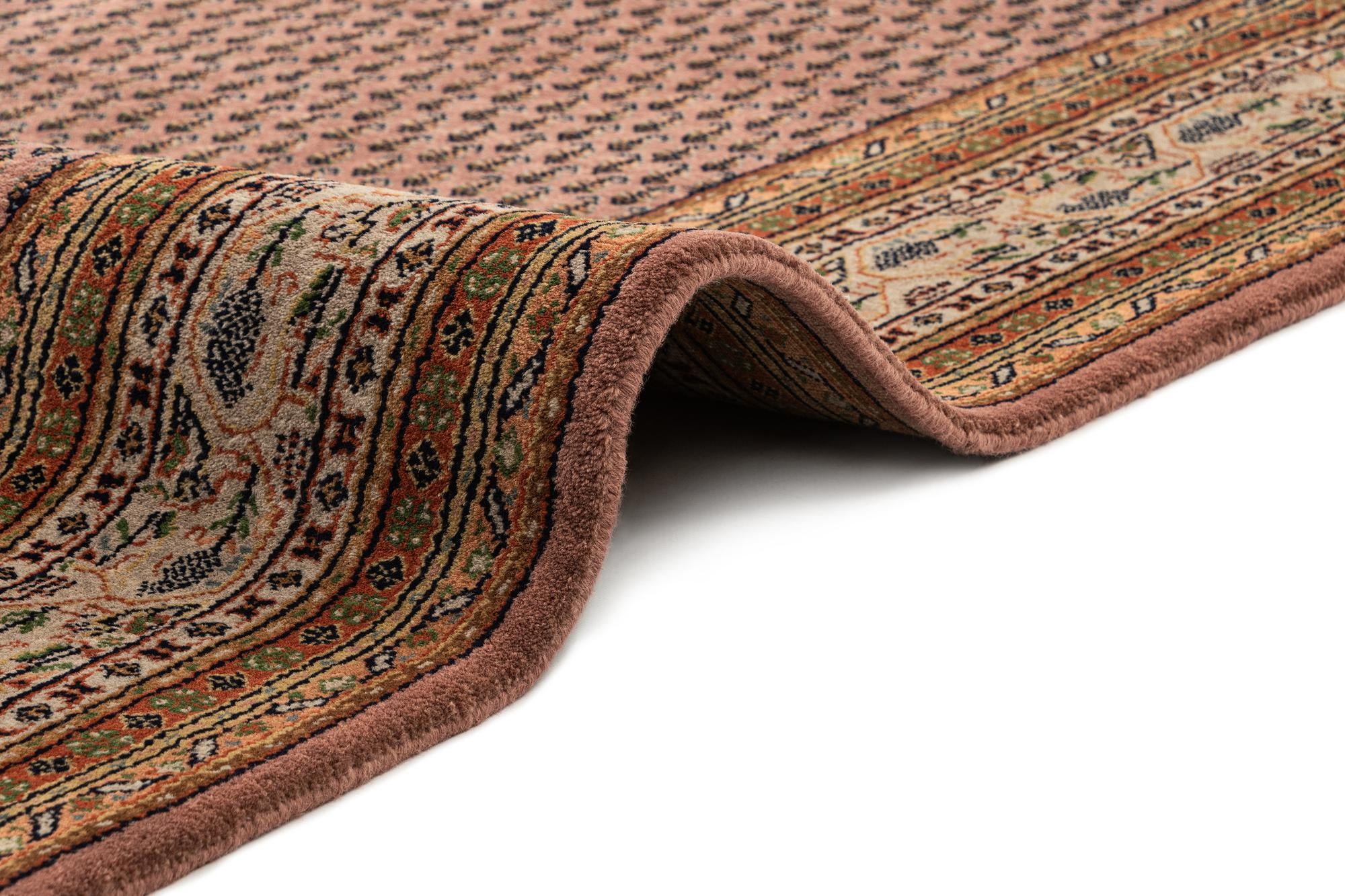 6' 8 x 9' 5 Hand Knotted Mir Wool Rug