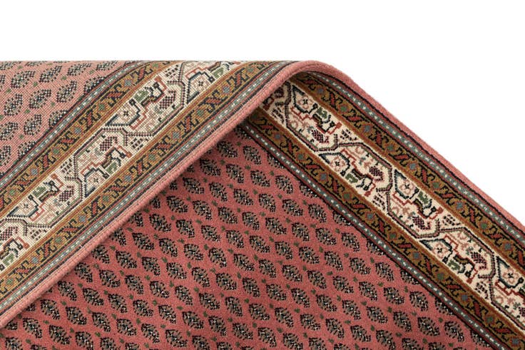 Detail image of 3' 1 x 5' 3 Hand Knotted Mir Wool Rug