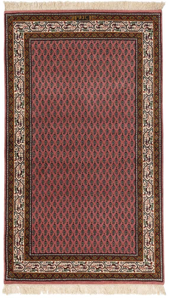 3' 1 x 5' 3 Hand Knotted Mir Wool Rug