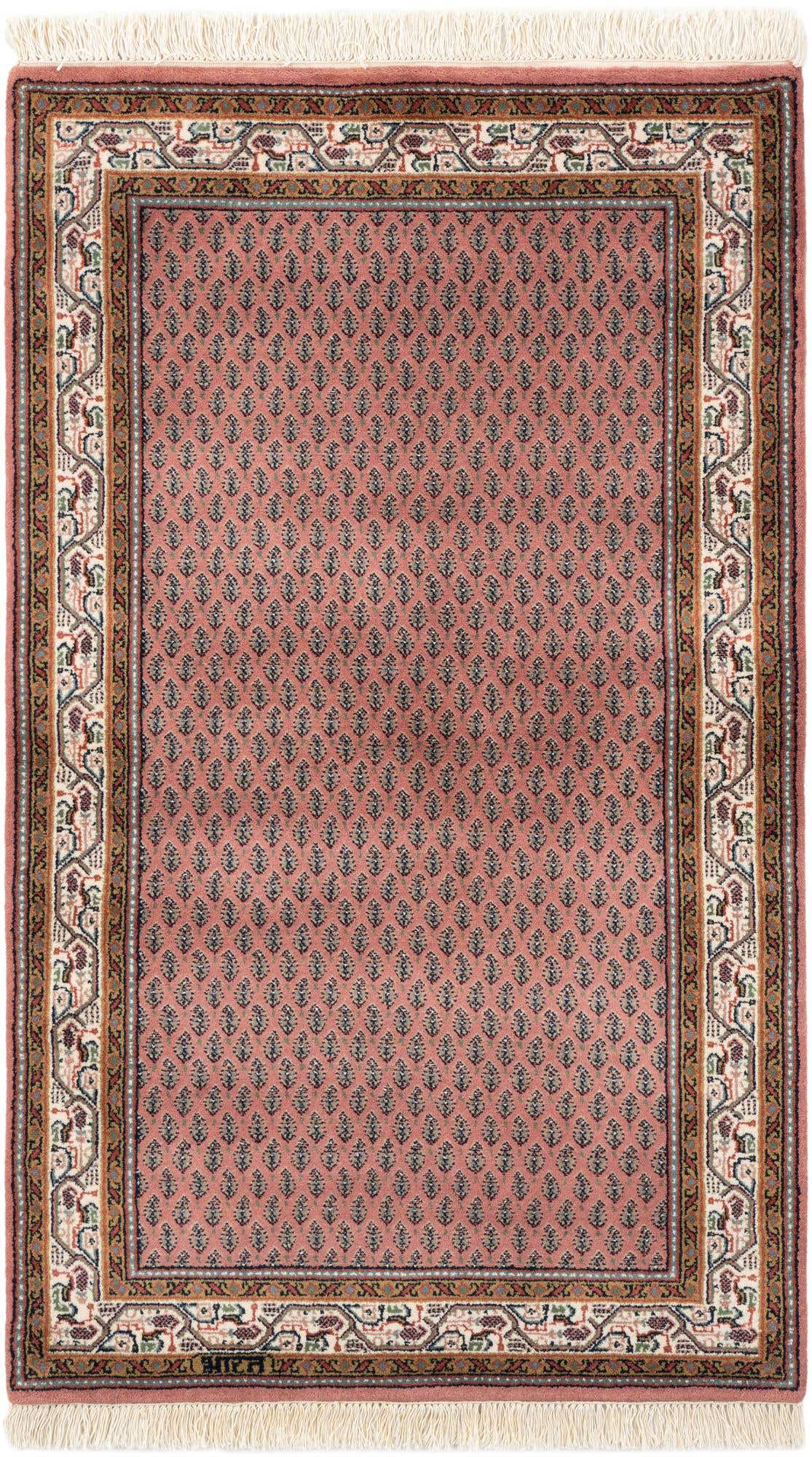 3' x 5' 1 Hand Knotted Mir Wool Rug
