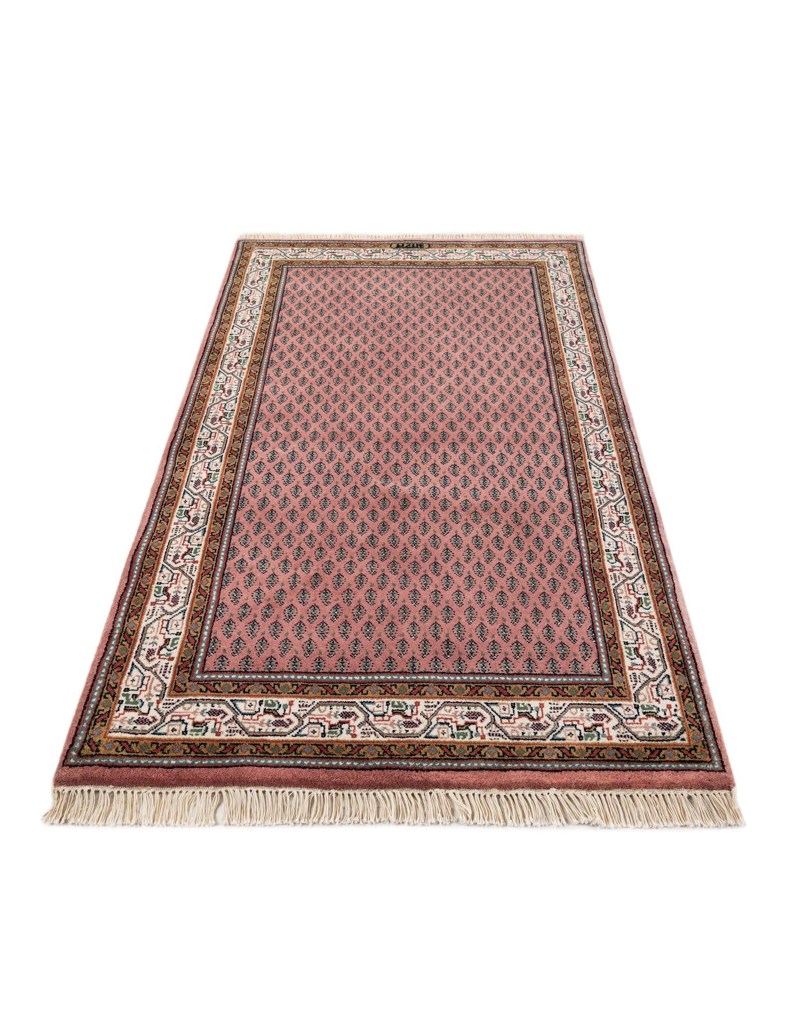 3' x 5' 4 Hand Knotted Mir Wool Rug