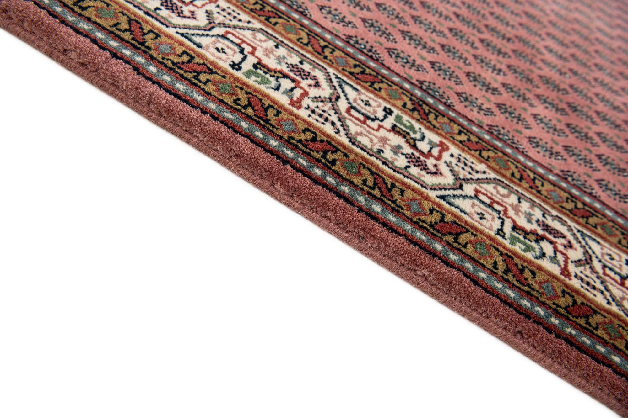 3' x 5' 4 Hand Knotted Mir Wool Rug