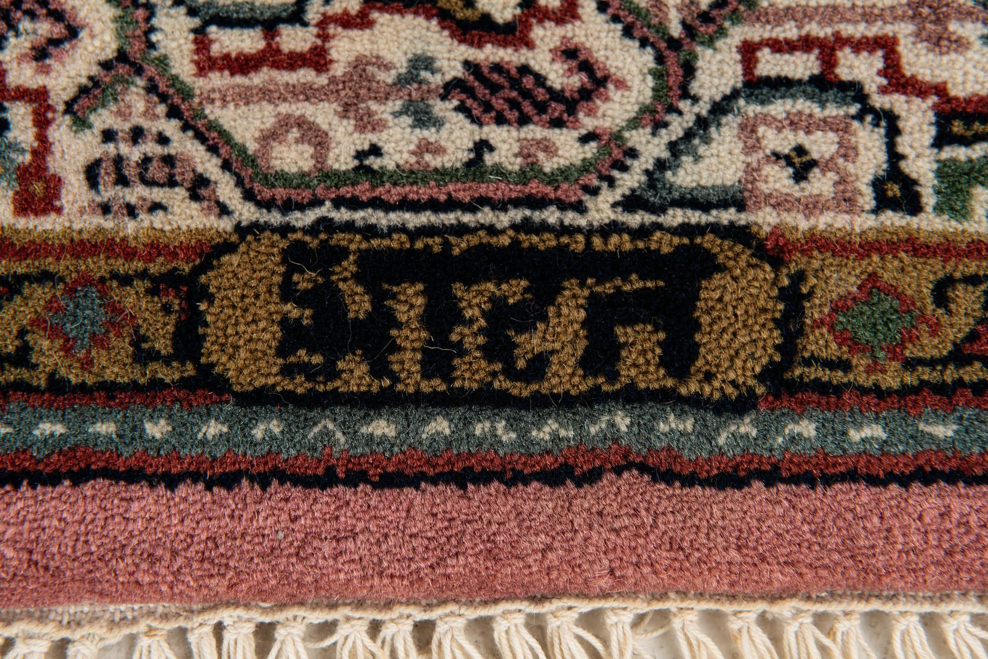 3' x 5' 4 Hand Knotted Mir Wool Rug
