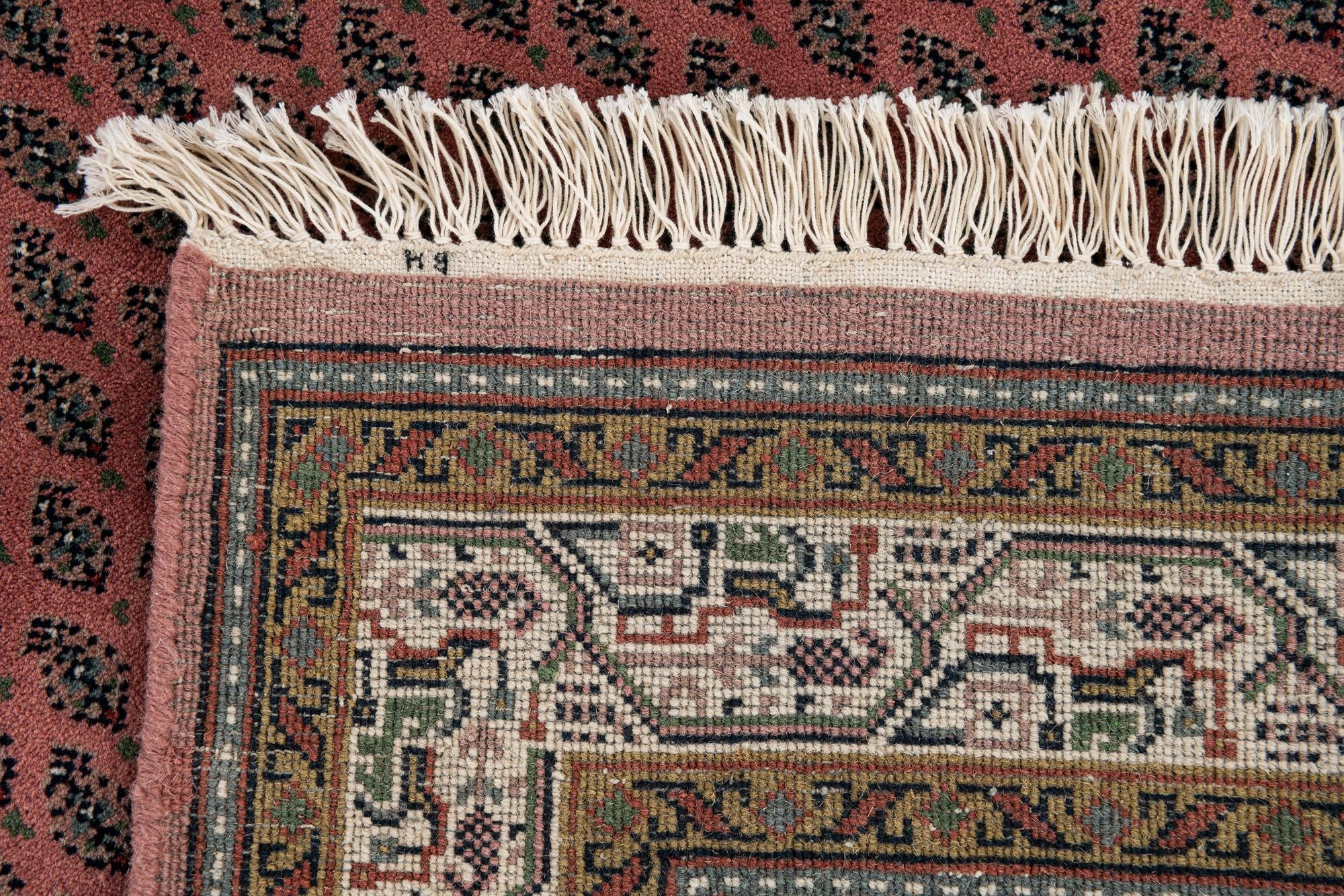 3' x 5' 4 Hand Knotted Mir Wool Rug