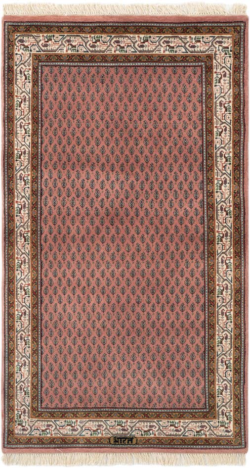 Detail image of 3' x 5' 4 Hand Knotted Mir Wool Rug