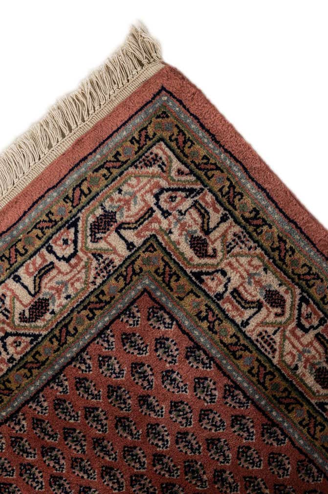 3' 1 x 5' 1 Hand Knotted Mir Wool Rug