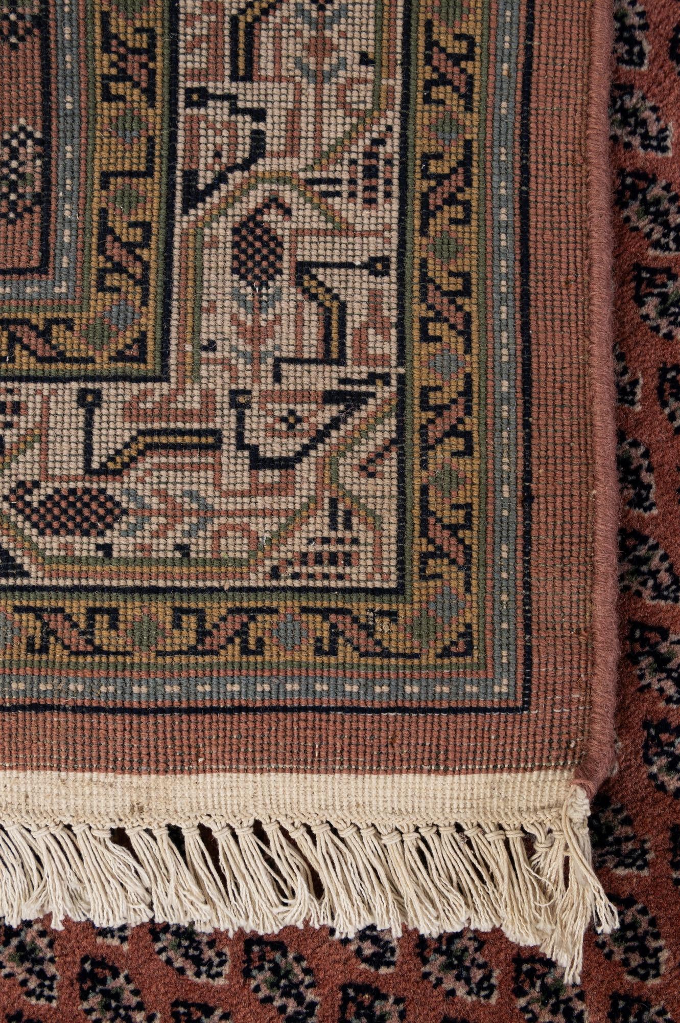 3' 1 x 5' 1 Hand Knotted Mir Wool Rug