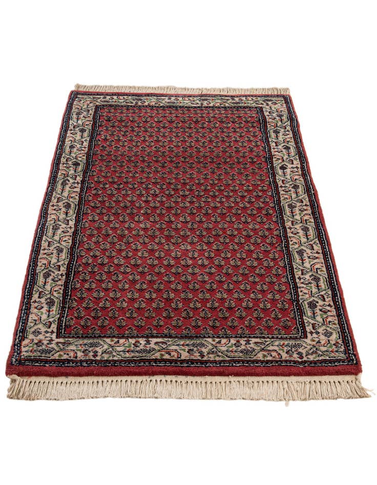 Detail image of 2' 7 x 4' 7 Hand Knotted Mir Wool Rug