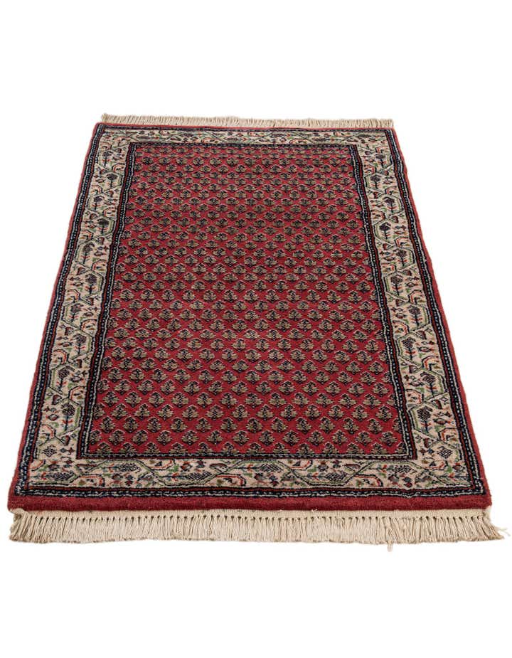 2' 7 x 4' 7 Hand Knotted Mir Wool Rug