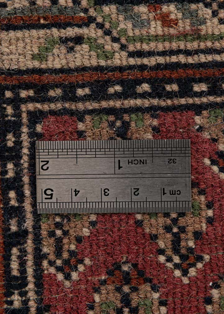 2' 7 x 4' 7 Hand Knotted Mir Wool Rug